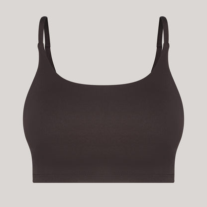TPC Sports Bra in Coffee Bean